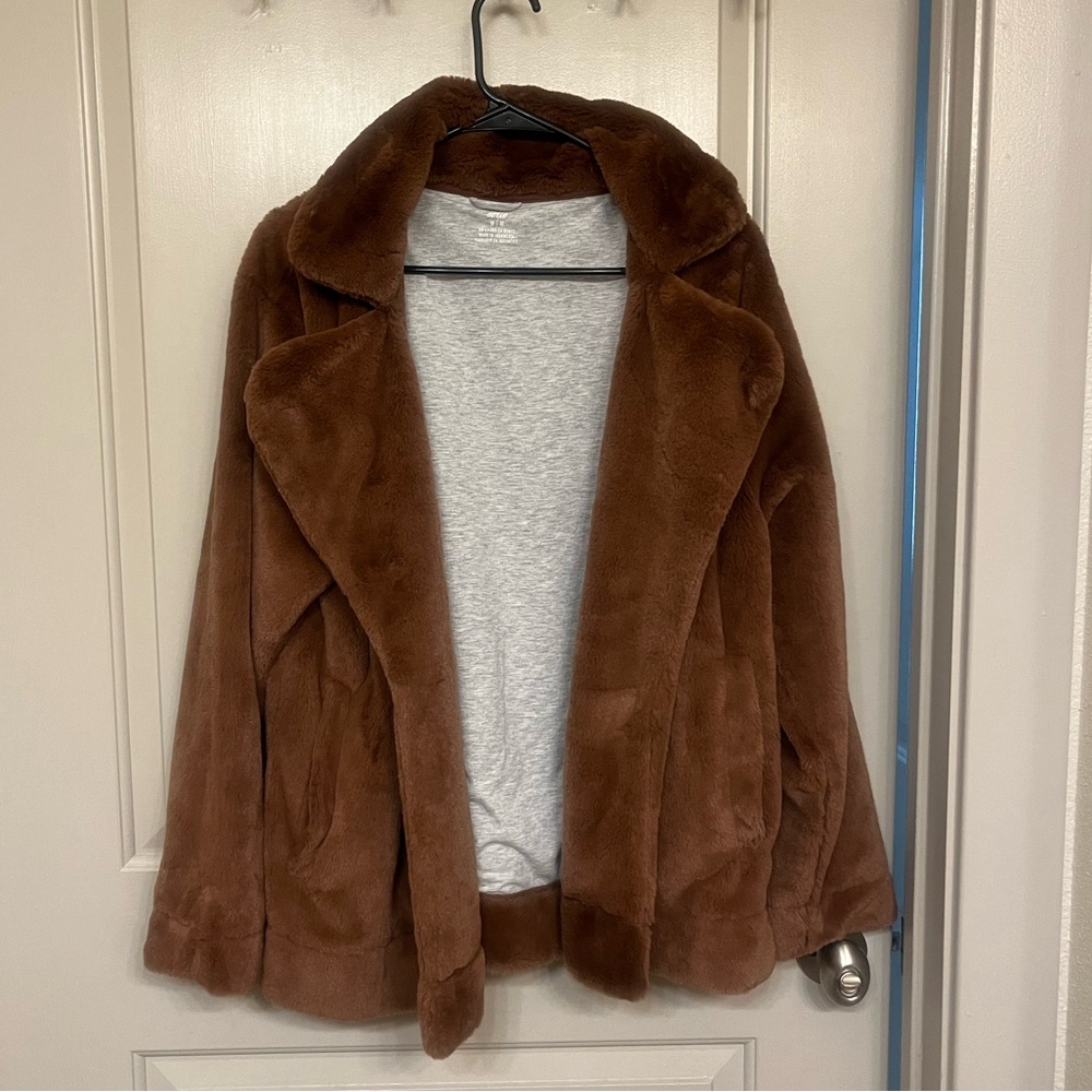 Aerie Faux Fur Jacket - Picture 2 of 6